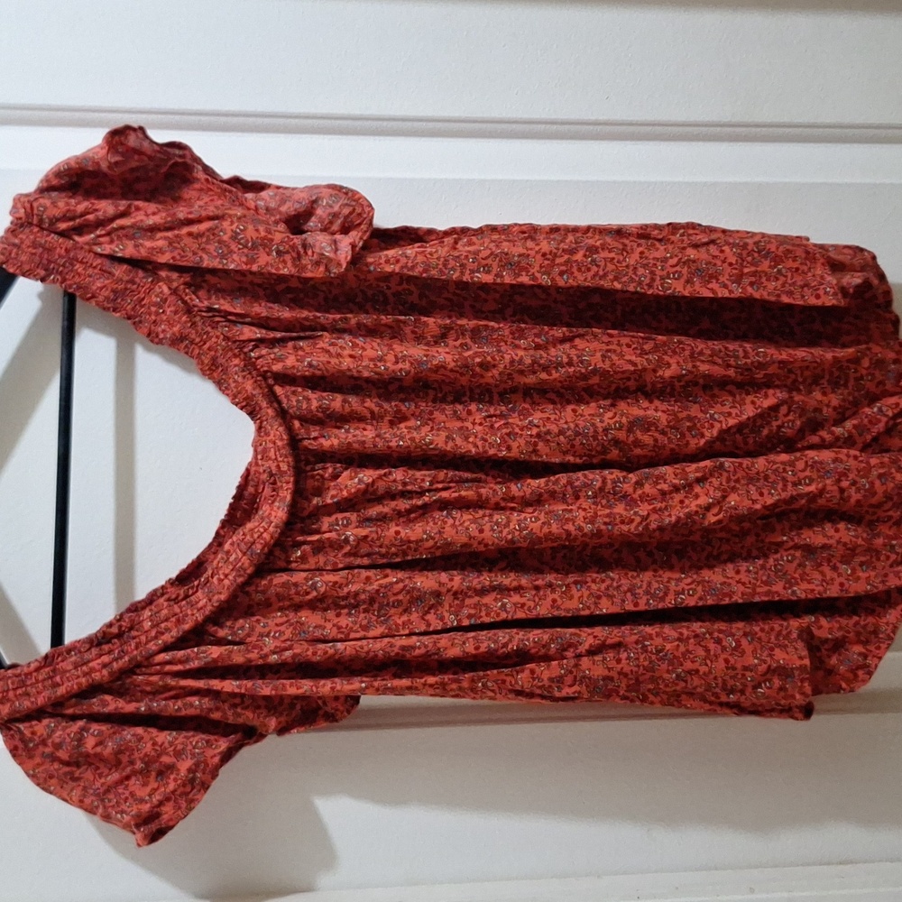 Old Navy womens floral‎ blouse size XXL